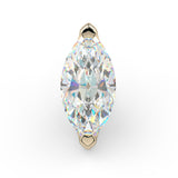 Low-Profile Marquise Prong End
