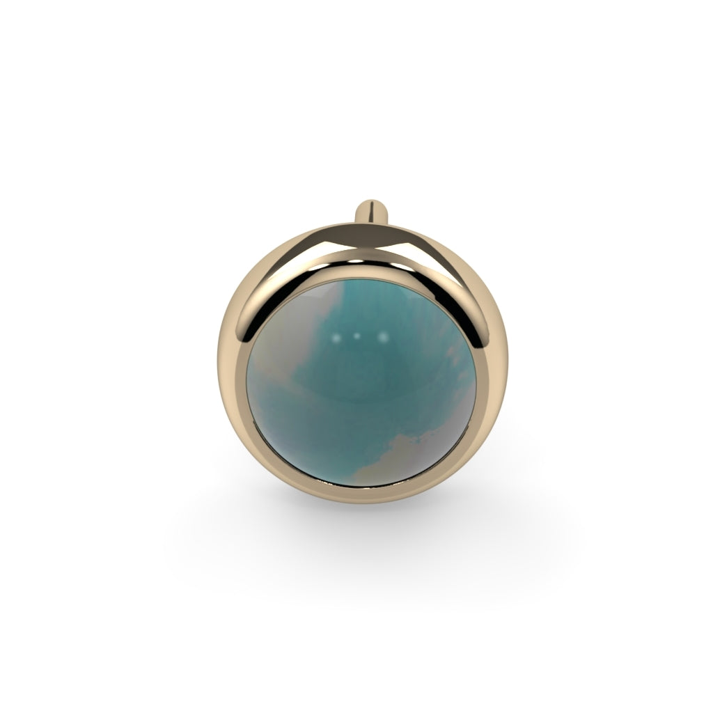 Cabochon Bezel End