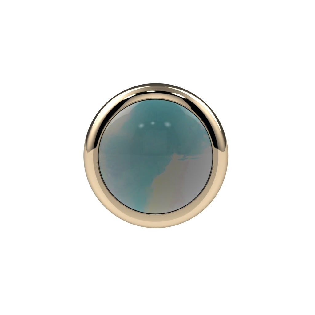 Cabochon Bezel End