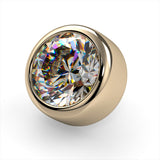 Bezel-Set End