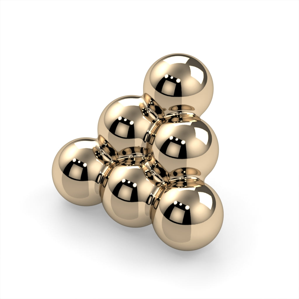 6-Bead Cluster