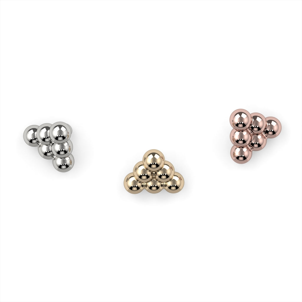 6-Bead Cluster