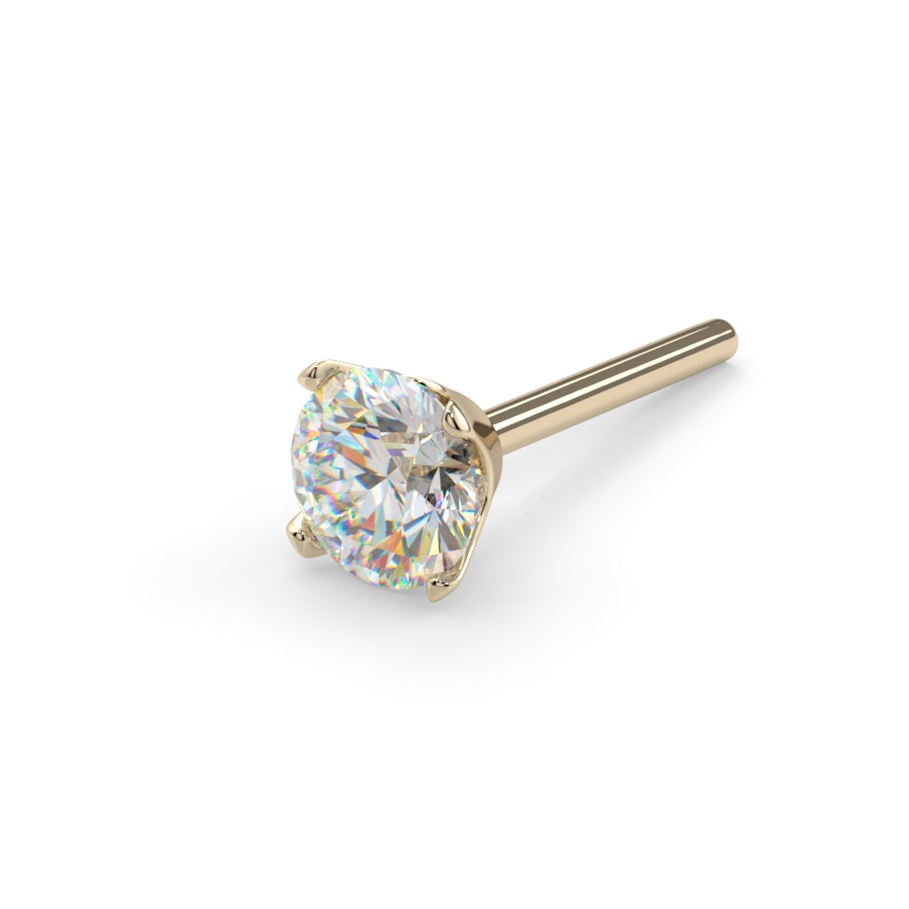 Low-Profile Prong-Set End