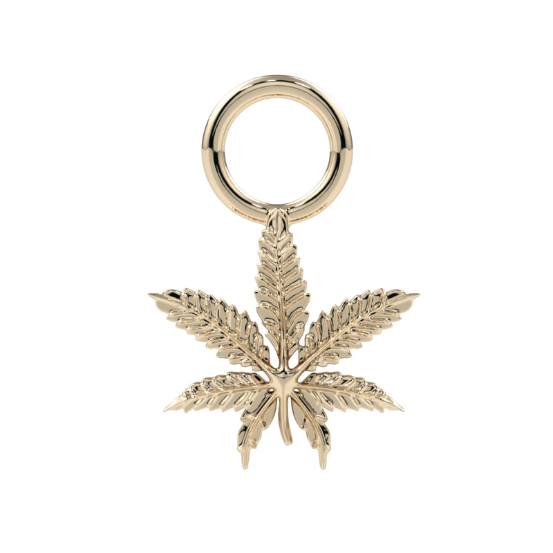 Marijuana Leaf Charm