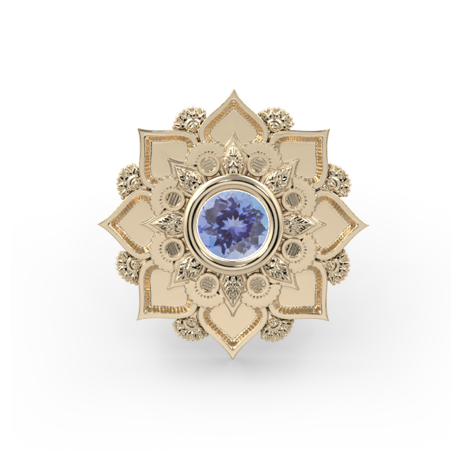 Gem Mandala Flower End--CG16902