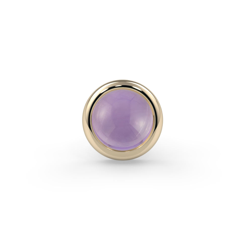 Cabochon Bezel End--CG19016