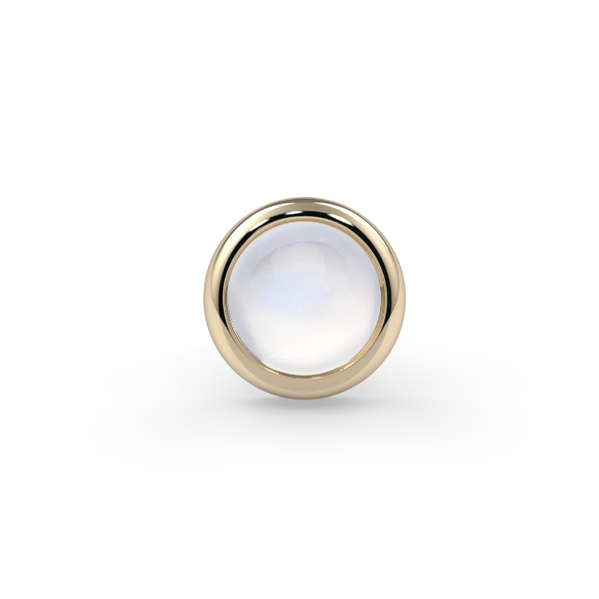 Cabochon Bezel End--CG19820