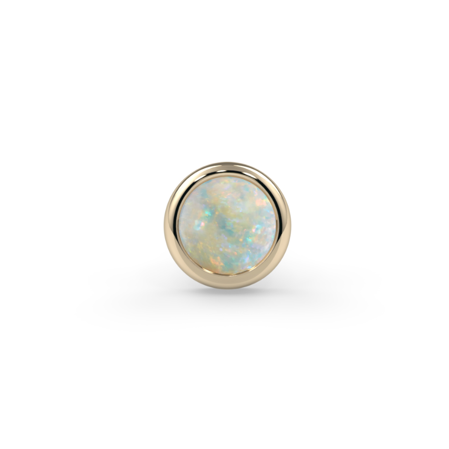 Cabochon Bezel End--CG20416