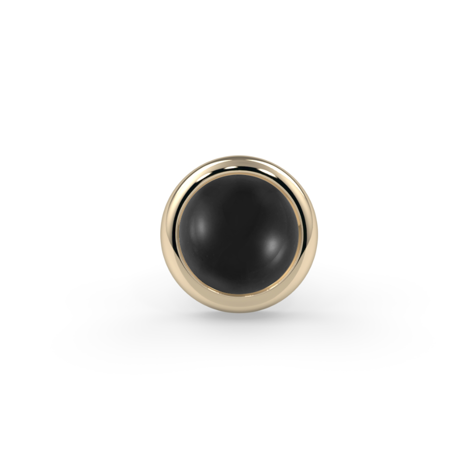 Cabochon Bezel End--CG21229