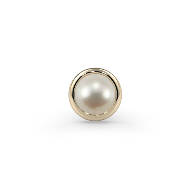 Cabochon Bezel End--CG21345