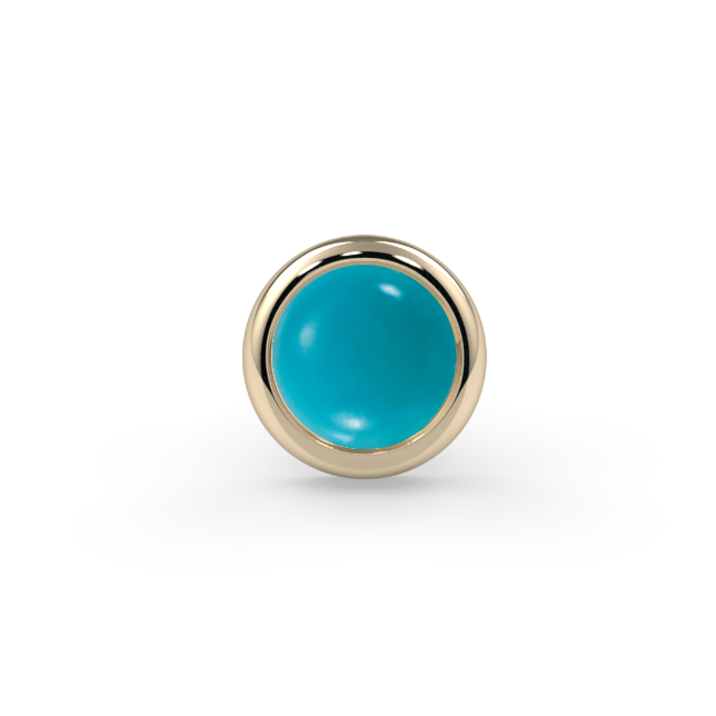 Cabochon Bezel End--CG21685