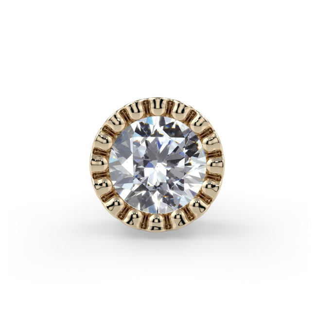 Milgrain Bezel End--CG22096