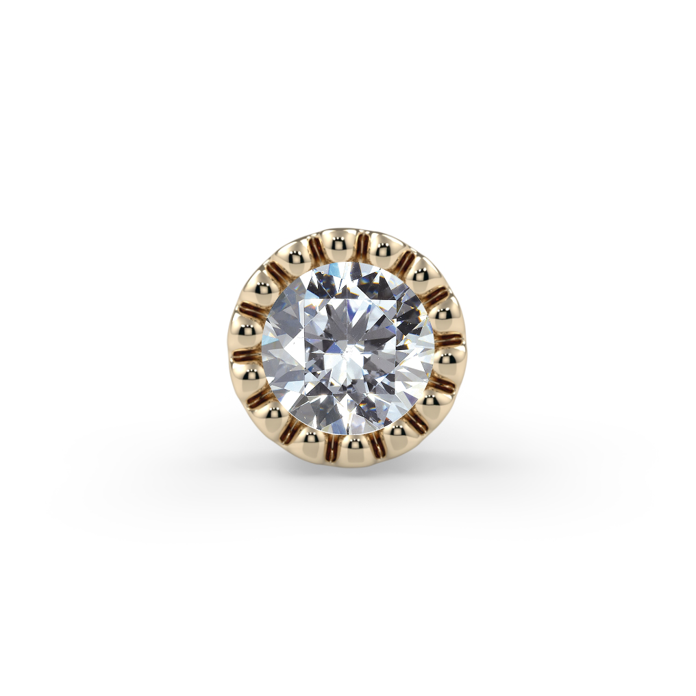 Milgrain Bezel End--CG22299