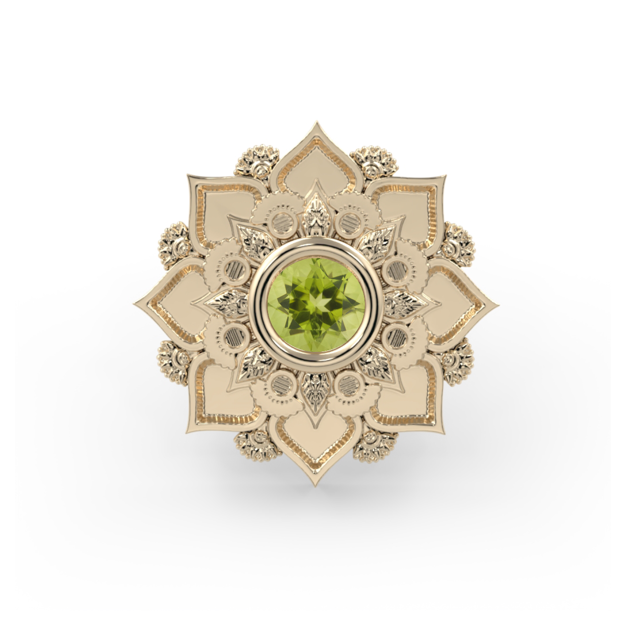 Gem Mandala Flower End--CG22553
