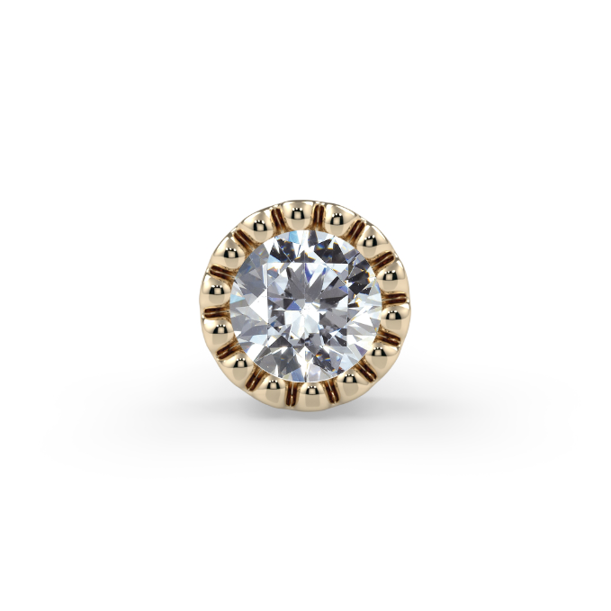 Milgrain Bezel End--CG22671