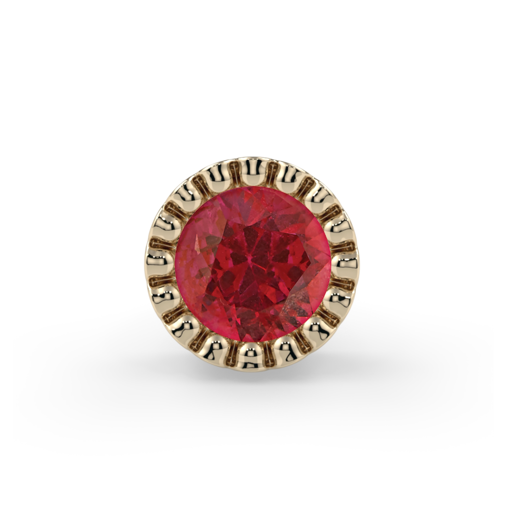 Milgrain Bezel End--CG22694