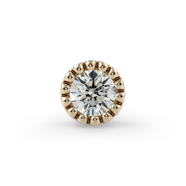 Milgrain Bezel End--CG23390