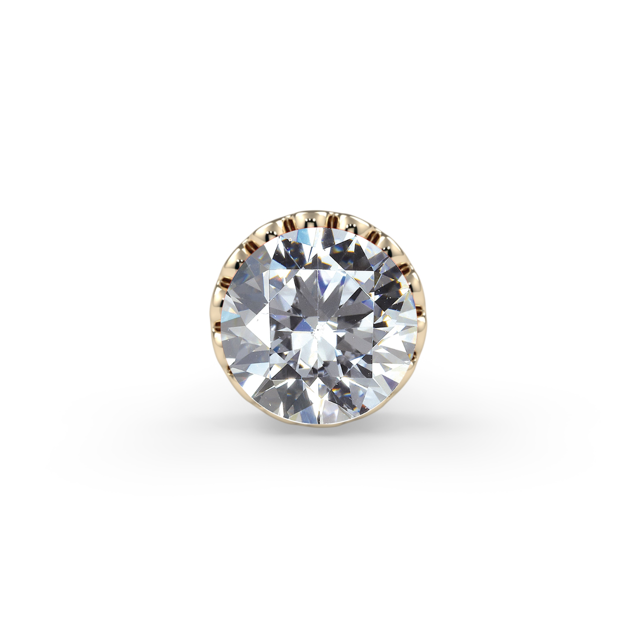 Milgrain Bezel End--CG23606