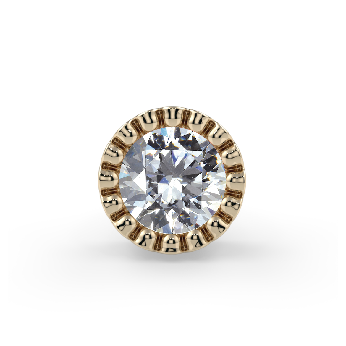 Milgrain Bezel End--CG23657