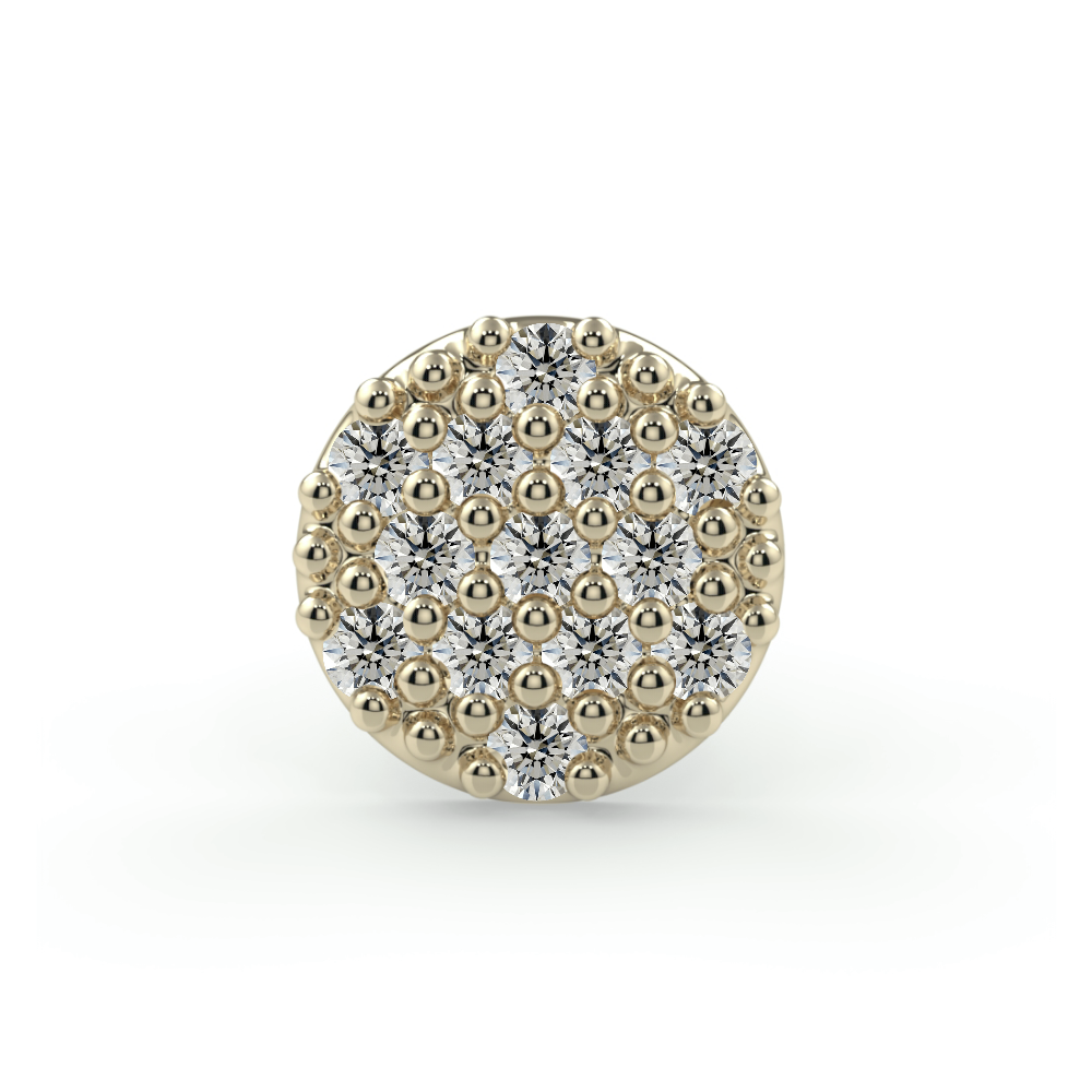 Pave Disc End--CG24396