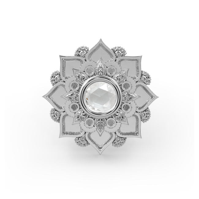 Gem Mandala Flower End--CG24527
