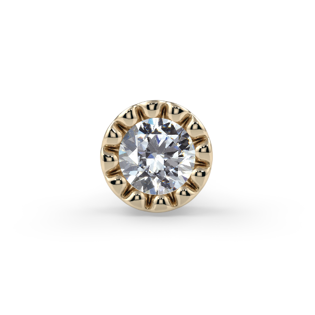 Milgrain Bezel End--CG24552