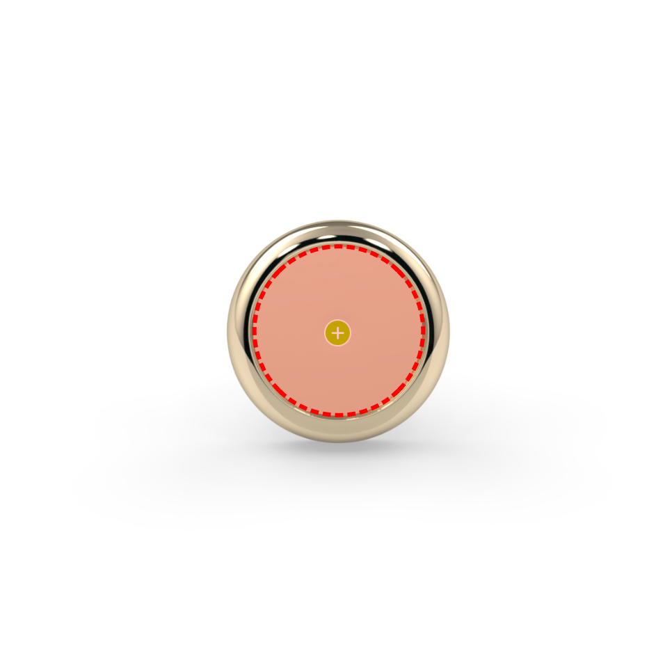 Cabochon Bezel End--CG24714
