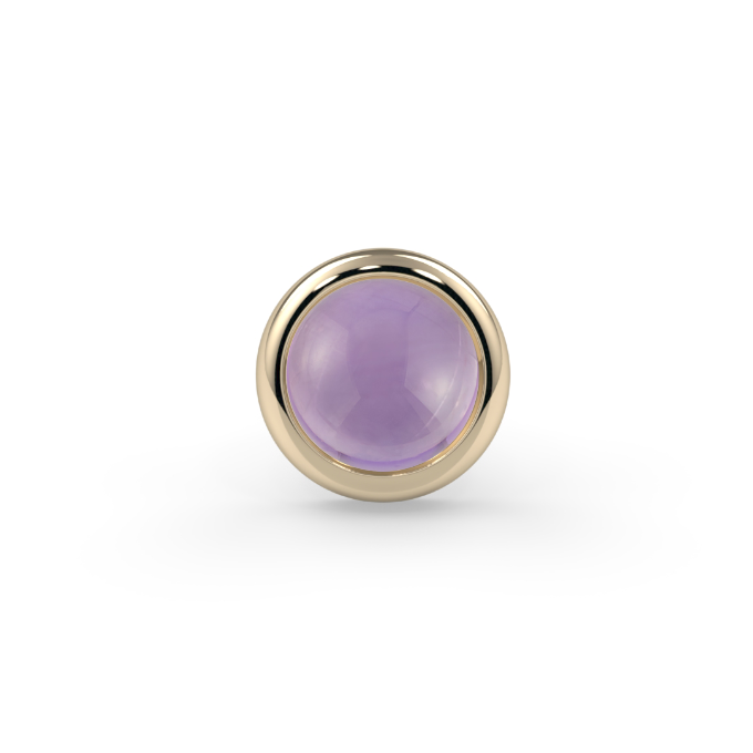 Cabochon Bezel End--CG25155