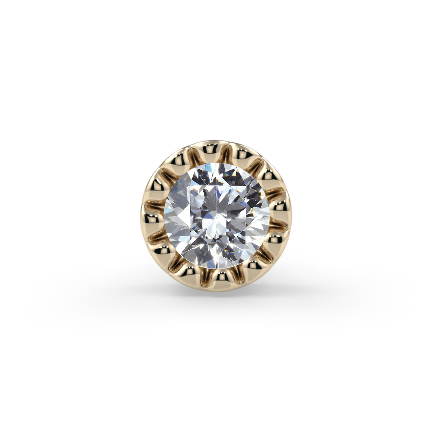 Milgrain Bezel End--CG25683