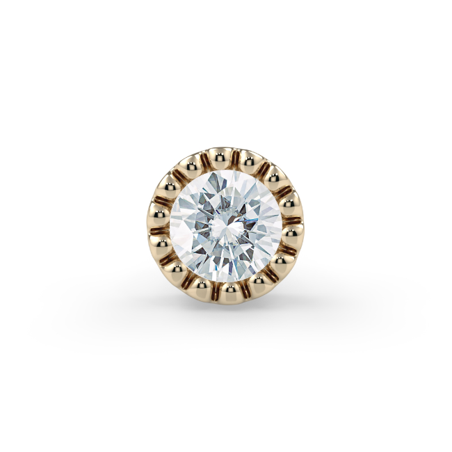 Milgrain Bezel End--CG28077