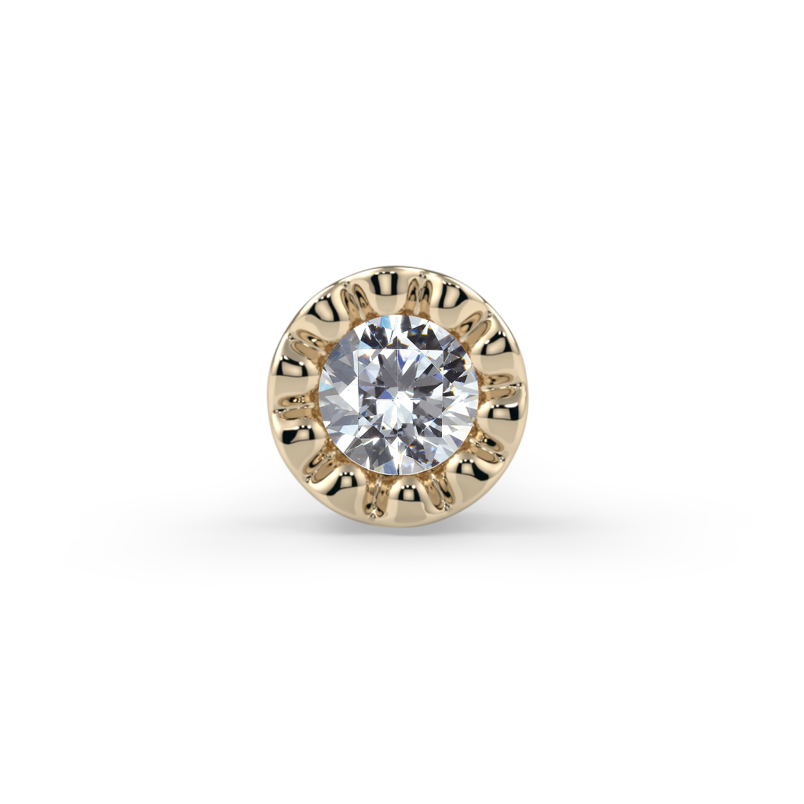 Milgrain Bezel End--CG28121