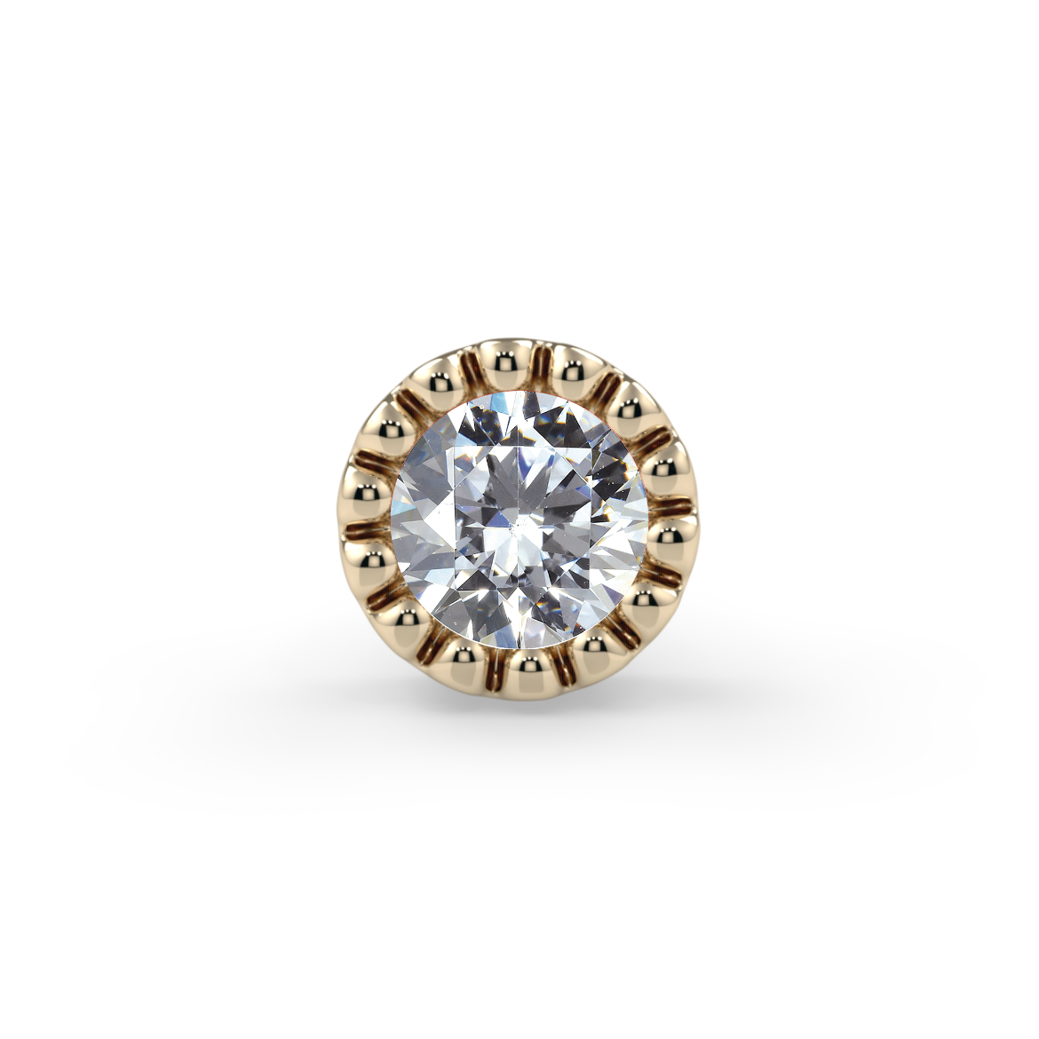 Milgrain Bezel End--CG28123