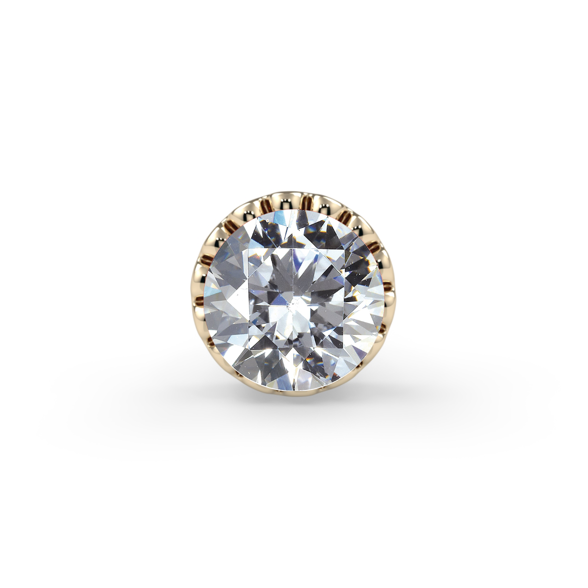 Milgrain Bezel End--CG28170