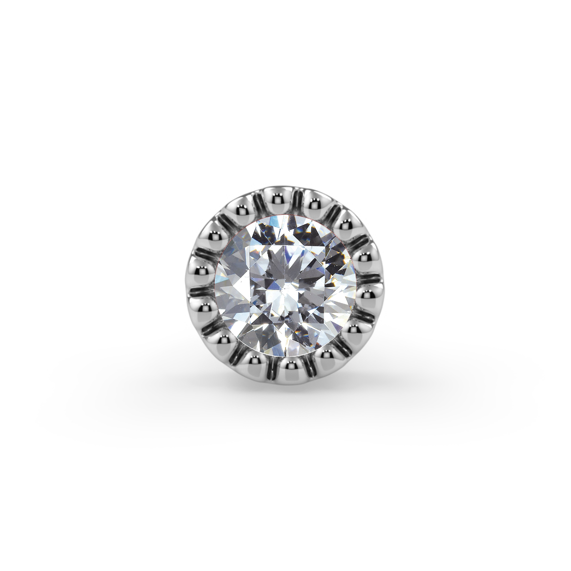 Milgrain Bezel End--CG28174