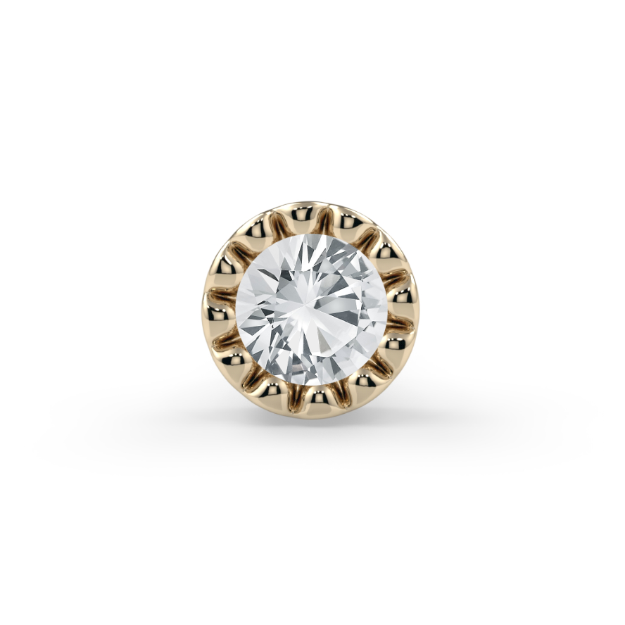 Milgrain Bezel End--CG28199