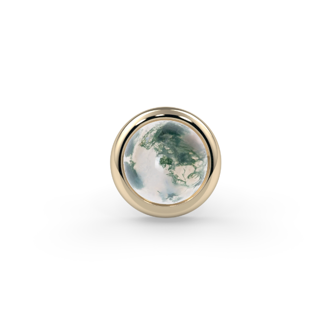 Cabochon Bezel End--CG28347