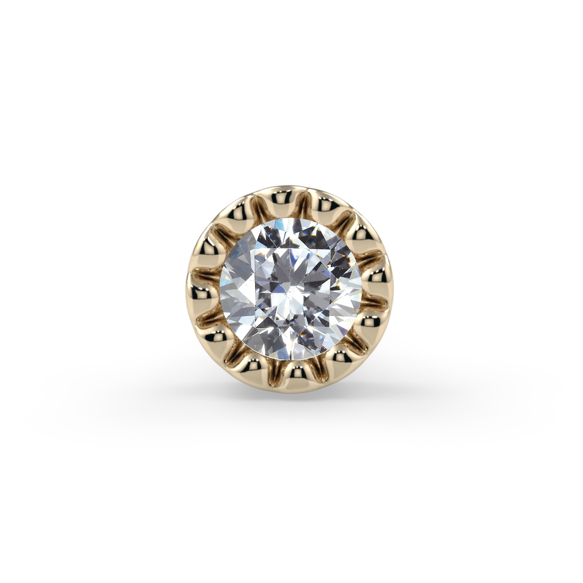 Milgrain Bezel End--CG30314