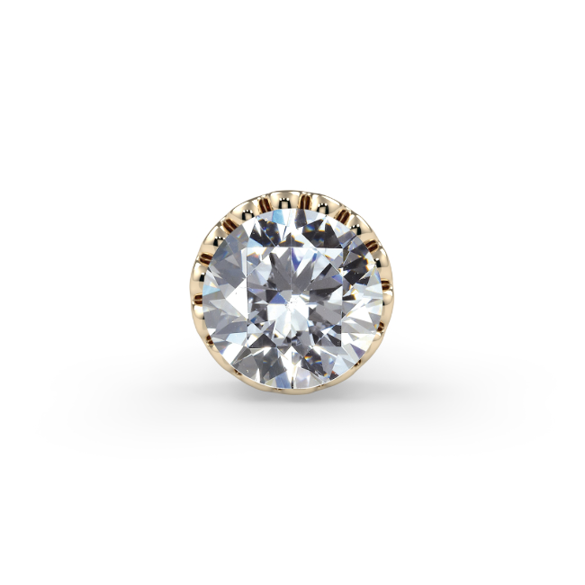 Milgrain Bezel End--CG31184