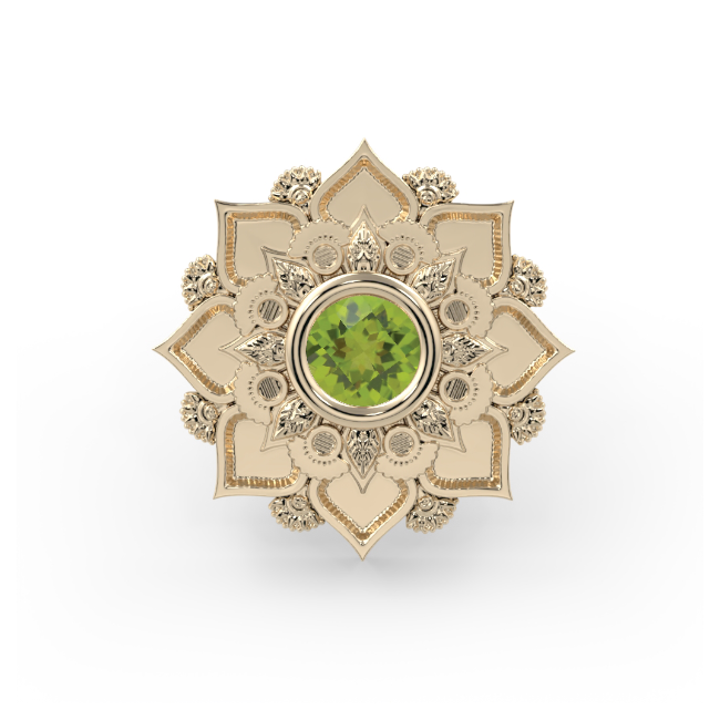 Gem Mandala Flower End--CG31533
