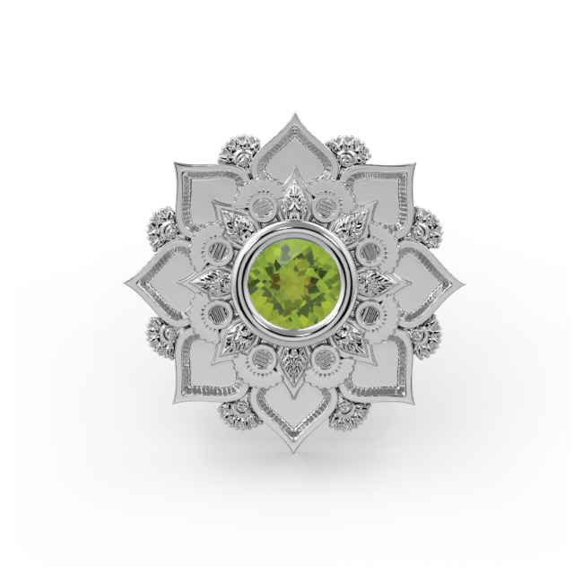Gem Mandala Flower End--CG31534