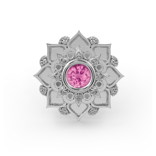 Gem Mandala Flower End--CG31540