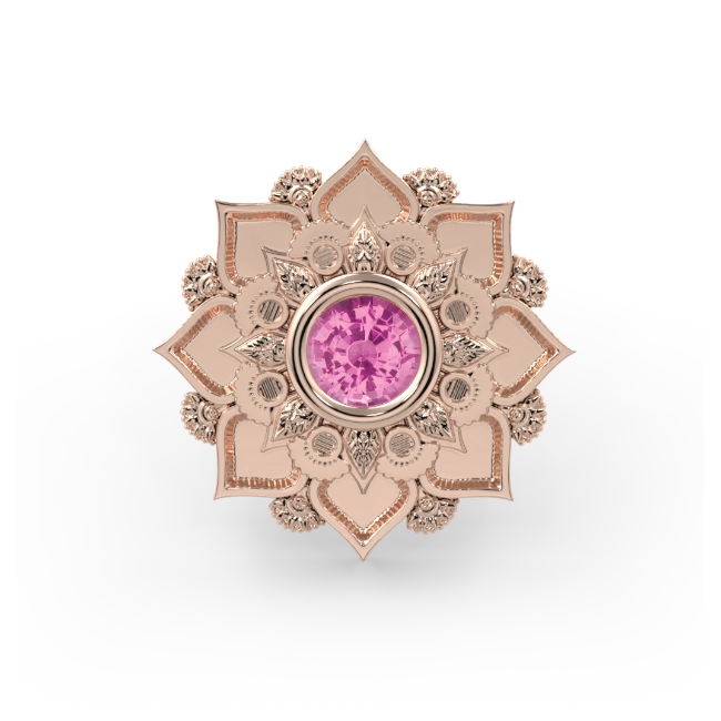 Gem Mandala Flower End--CG31541