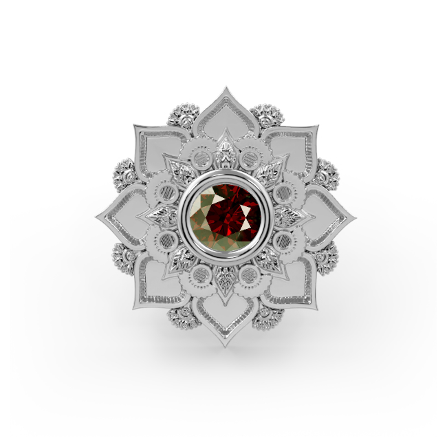 Gem Mandala Flower End--CG31543