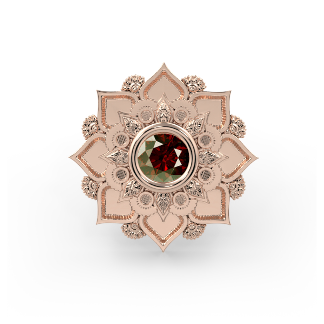 Gem Mandala Flower End--CG31544