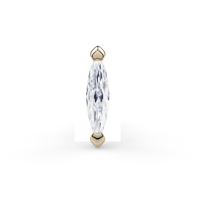 Low-Profile Marquise Prong End--CG32051