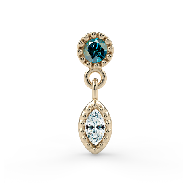 Milgrain Marquise Dangle End--CG32083