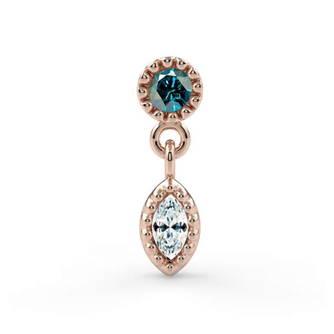 Milgrain Marquise Dangle End--CG32085