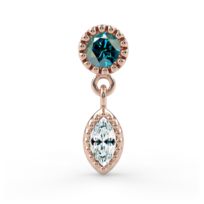 Milgrain Marquise Dangle End--CG32087