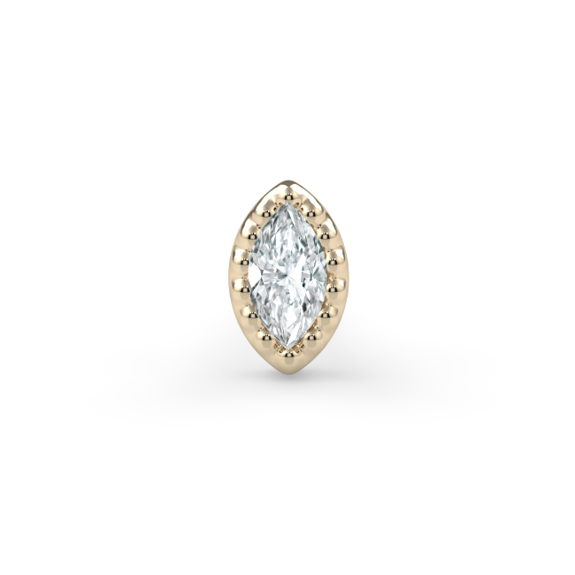 Milgrain Marquise Bezel End--CG32298