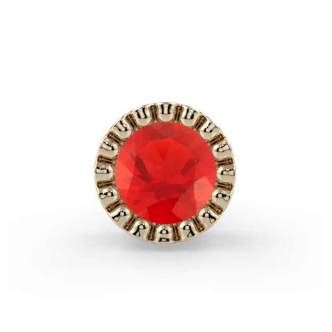 Milgrain Bezel End--CG32606